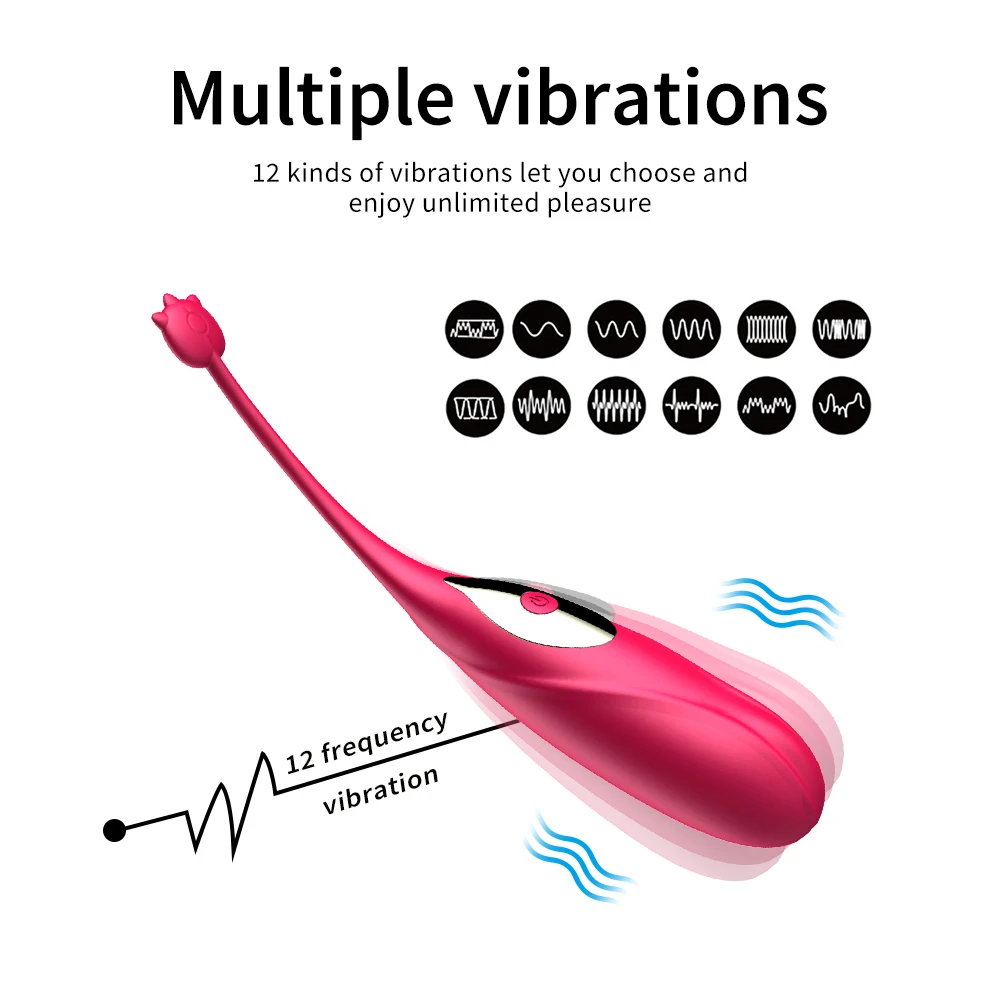 12 скоростные беспроводные вибрирующие прыгающие яйца секс игрушки для женщин