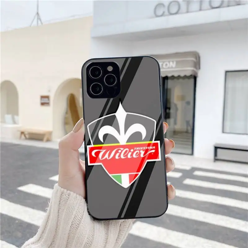 bicycle brand soft case for wilier triestina tempered glass phone case for iphone 13 12 mini 11 pro xs max x xr 5 6 7 8 s plus free global shipping