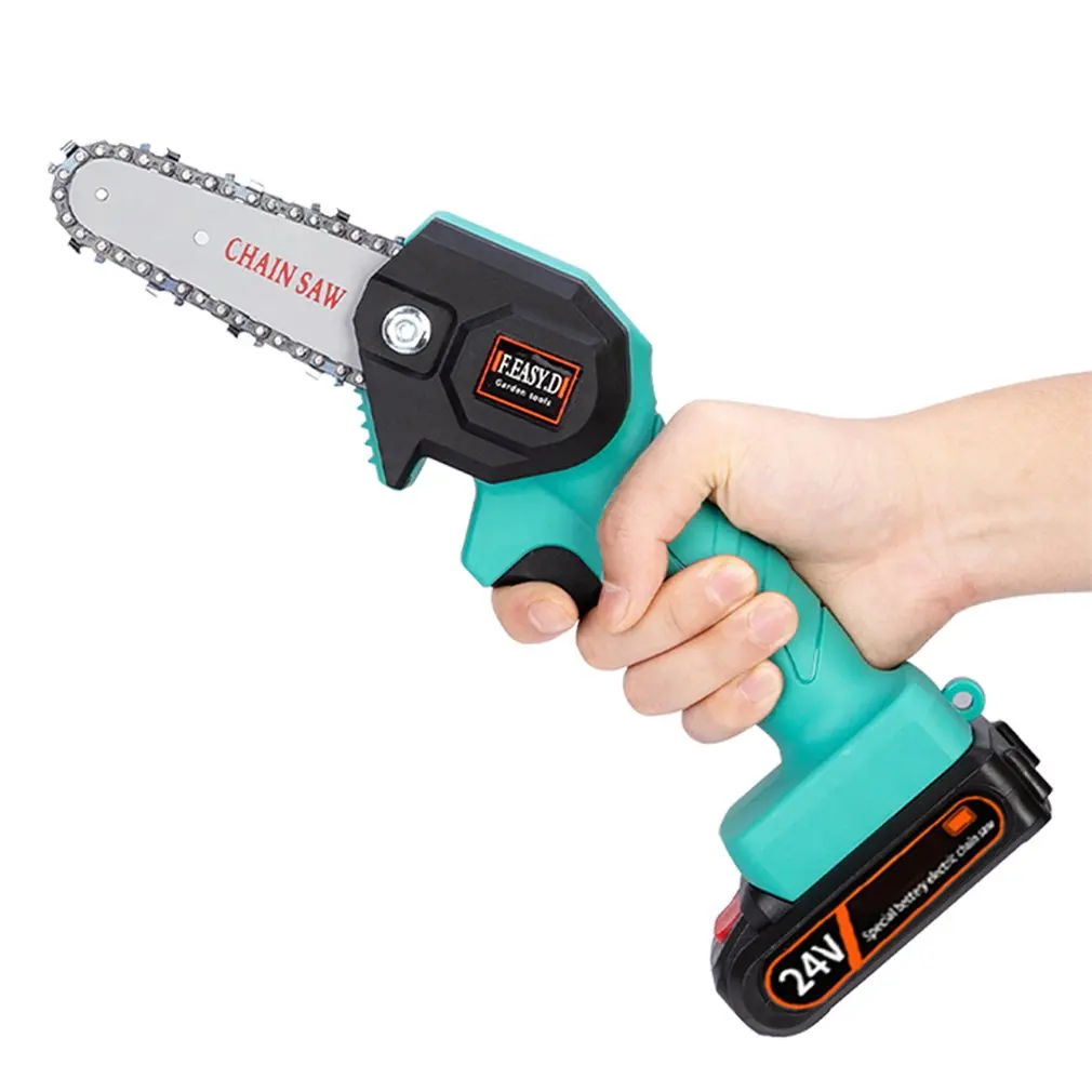 

24V Портативный Электрический обрезная пила электропилы деревообрабатывающие электрические пилы сад регистрации Мини Электрическая цепна...