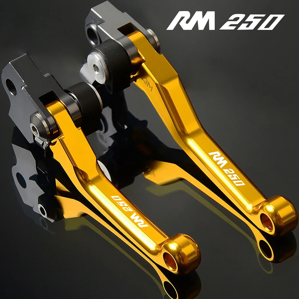 

FOR SUZUKI RM250 2004 2005 2006 2007 2008 Dirt bike Pivot Motocross DirtBike High Quality CNC Aluminum Handle Brake Clutch Lever