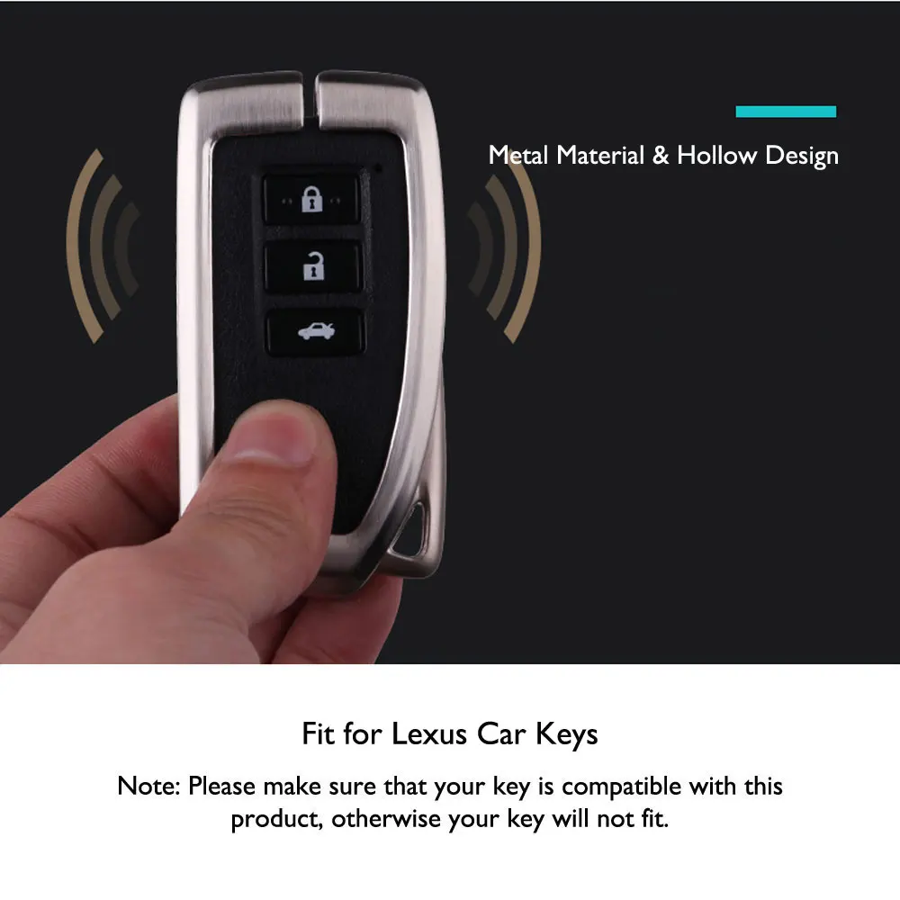 Автомобильный брелок из цинкового сплава для Lexus IS GS RX ES NX LS RC LX 2 3 4 кнопки умный