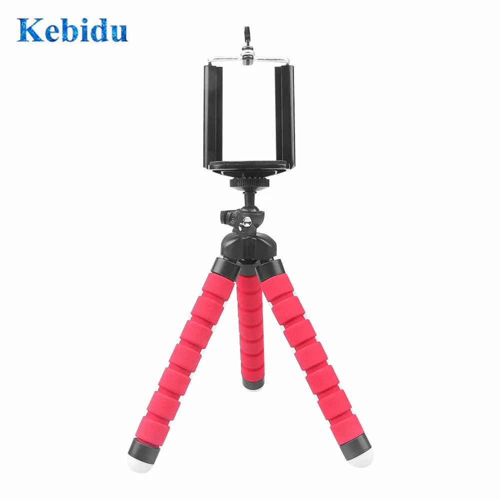 Мини штатив Kebidu с гибкой губкой и Осьминог для камеры Gopro DSLR крепление iPhone Samsung