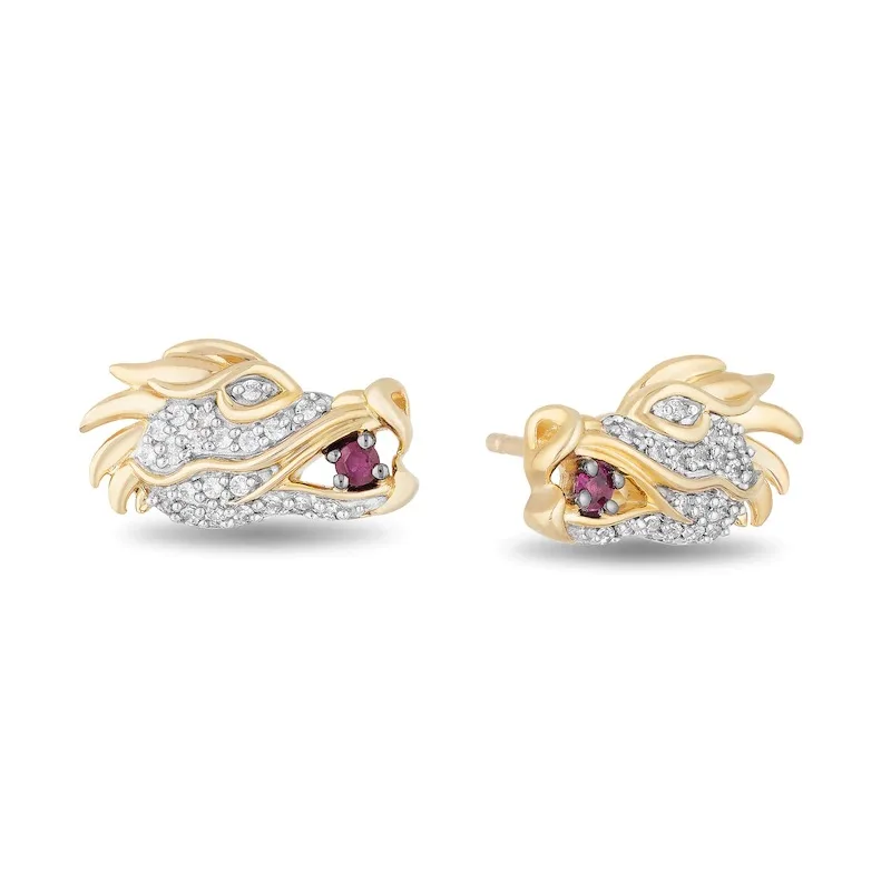 

New Design Tyrannosaurus Rex Head Silver 925 Stud Earring For Women Fashion Party Engagement Rose Gold Earrings Accessoires