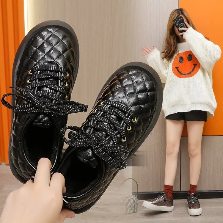 

2021Sneakers Japan White Women's Sports Shoes Casual Canvas Flat Designer Summer Platform Rubber Vulcanize Athletic