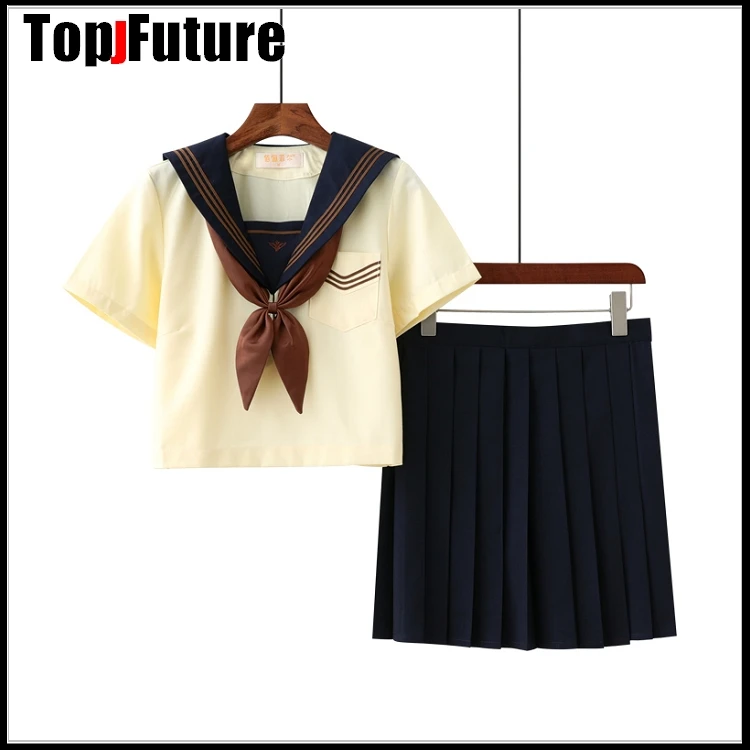 Весенне-летние костюмы из трех предметов чай JK униформа юбка японский костюм