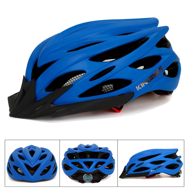 KINGBIKE шлем для шоссейного велосипеда MTB велосипедный шлем для мужчин и женщин ультралегкий в форме со съемным козырьком для активного отдыха