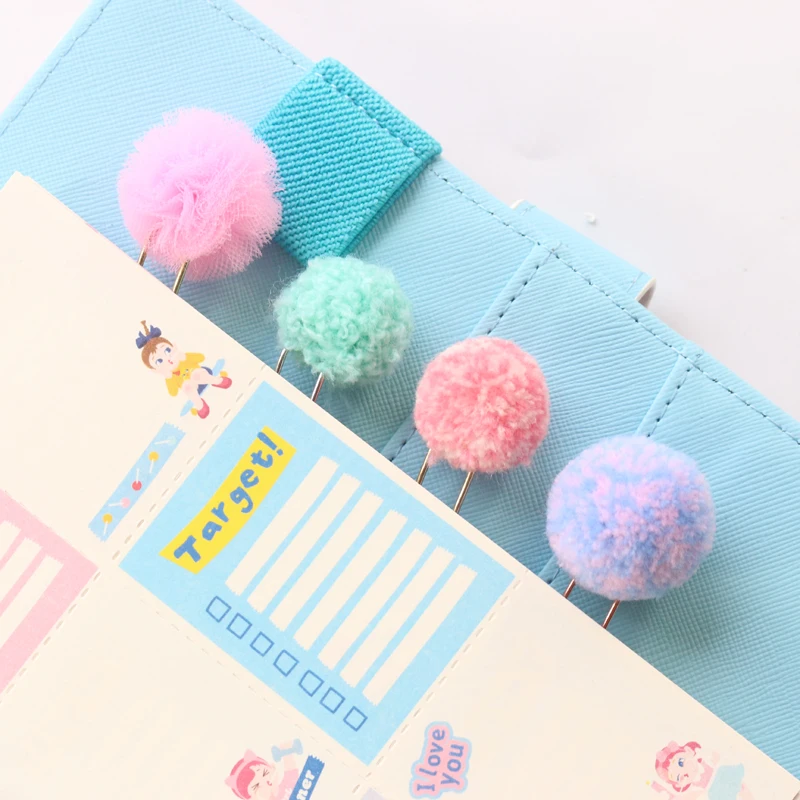 Domikee оригинальный креативный фетровый металлический цветной индекс скрепки