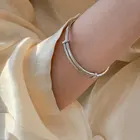 Женский Регулируемый браслет xiyanikesilс выдвижным покрытием, простой Универсальный креативный модный аксессуар для ювелирных изделий в стиле ретро