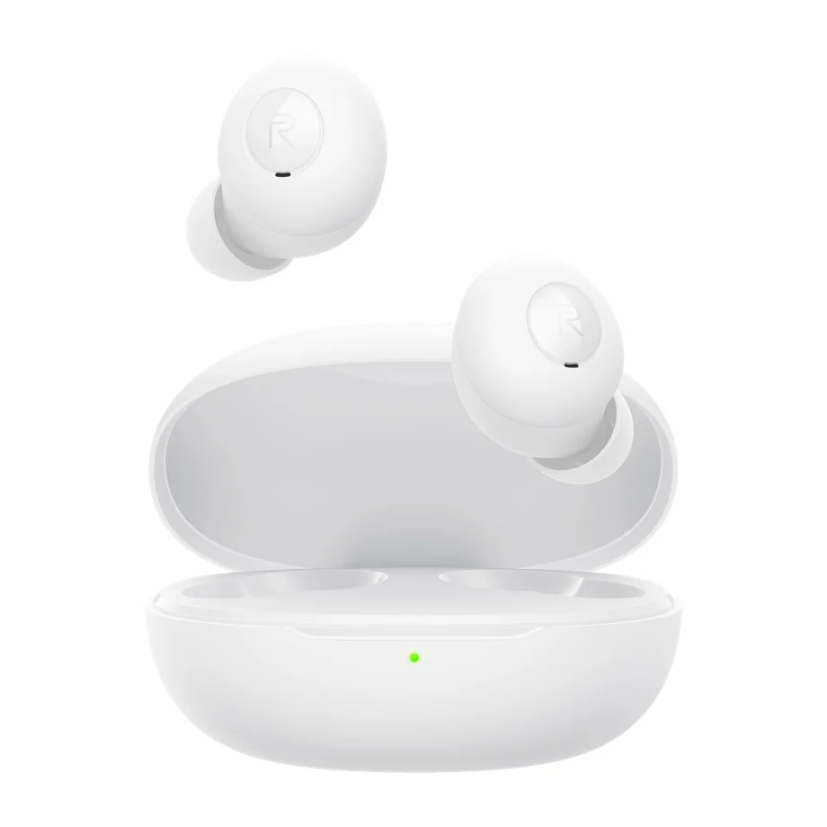 

Realme Buds Q TWS Wireless Earphone Bluetooth 5.0 Stereo Waterproof Intelligent Touch Controls 400mA Battery Charger Box