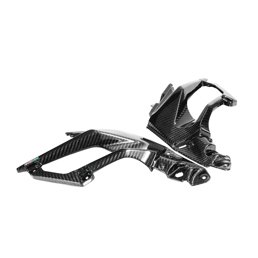 100% углеродное волокно боковая обтекатель для мотоцикла матовая/глянцевая 3K