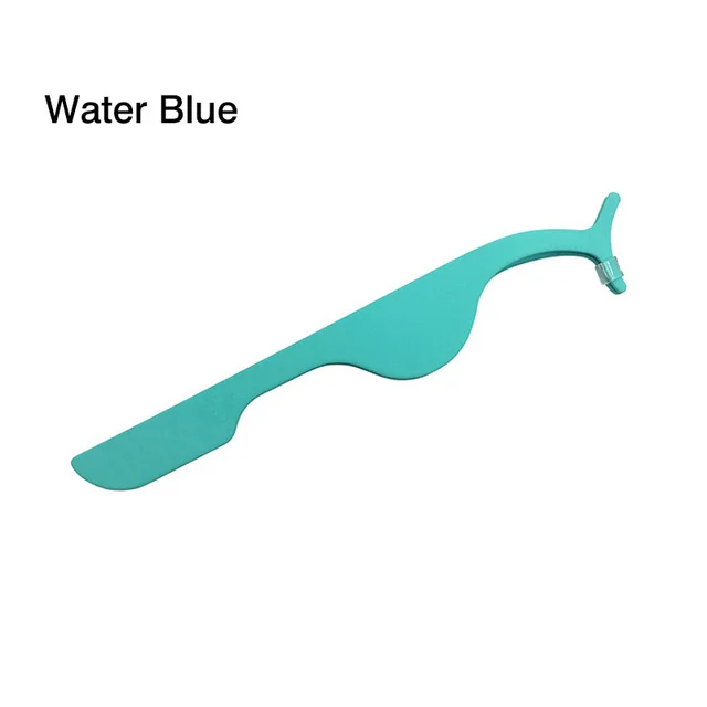 WATER BLUE Mangodot Make Up магнитные бигуди для ресниц 5 шт. накладные Пинцет для ресниц инструмент для красоты норковый Пинцет для ресниц s зажим для глаз - Цвет: WATER BLUE