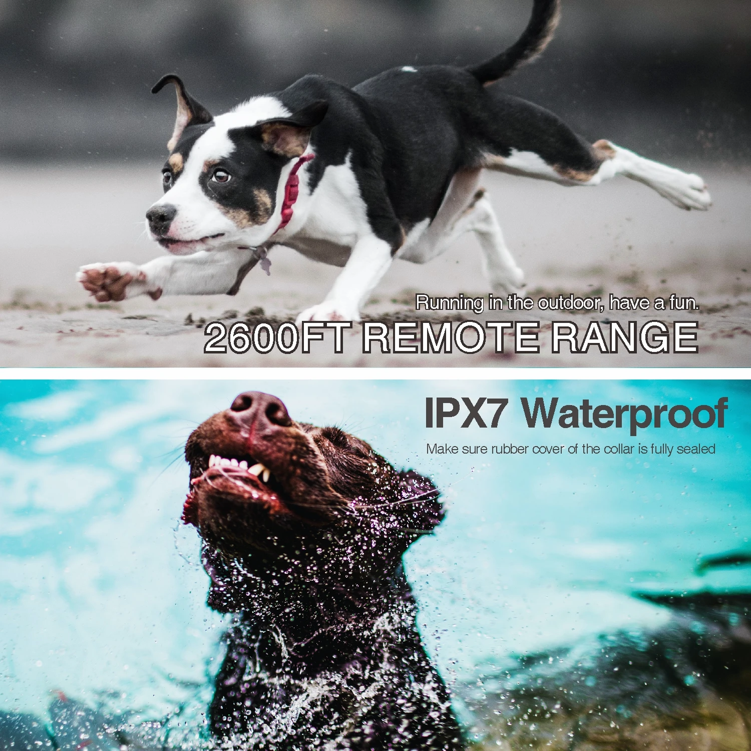 Перезаряжаемый ошейник для собак Hunter Dog Beeper Электрический дистанционный