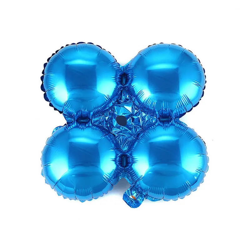 1 шт. 18 дюймов в форме клевера воздушные гелиевые Свадебный шар церемония Арка