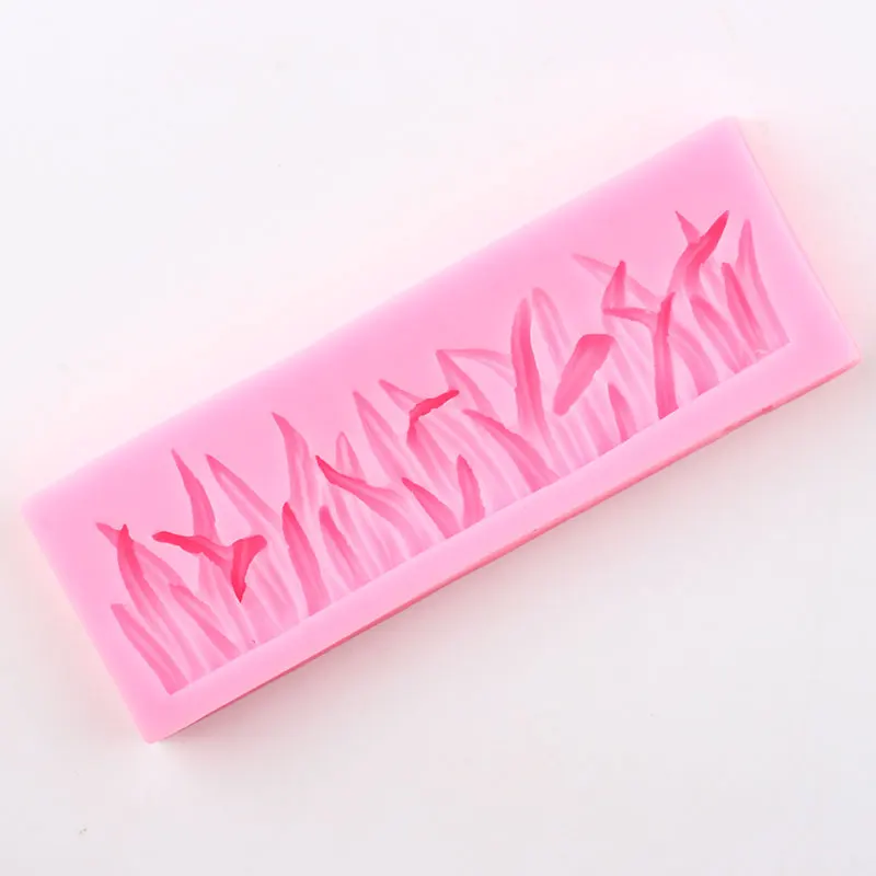 Трава Форма силиконовые формы для тортов кайма мастики ребенка инструменты