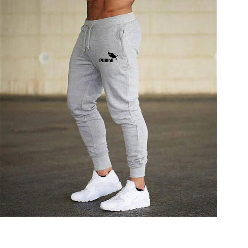 

New Jogging Pants Men Sport Sweatpants Running Pants Men Joggers Cotton Trackpants Slim Fit Pants Bodybuilding Trouser 20CK10