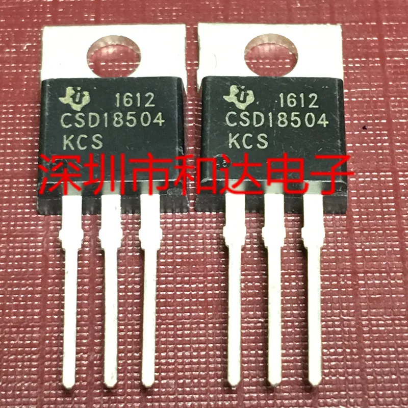 

5 шт. CSD18504KCS TO-220 40V 55A