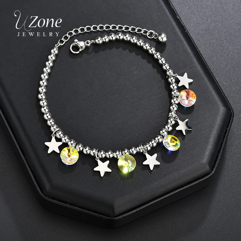 Женский браслет с подвеской в виде звезды | Украшения и аксессуары