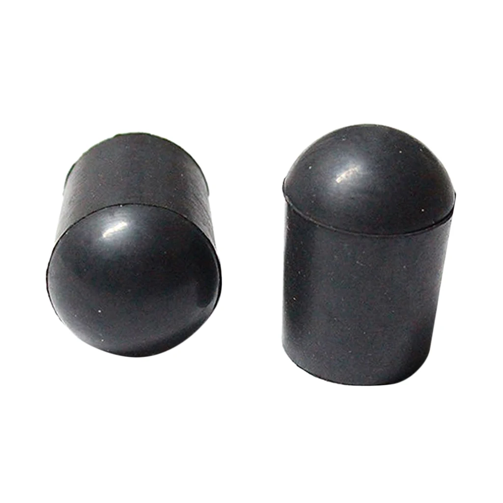 

2PCS Black Endpin Rubber Tip for Upright Double Bass Parts Accessories