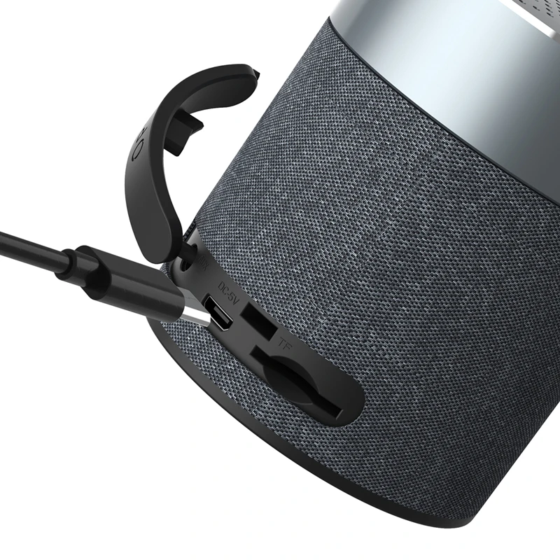 Laiyiqi colunas тканевый дизайн Bluetooth BT динамик ткань микрофон Портативная колонка