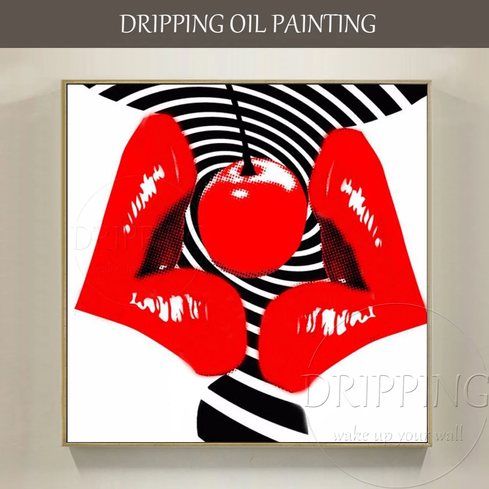 Отличный художник ручная роспись высокое качество модное настенное искусство 2