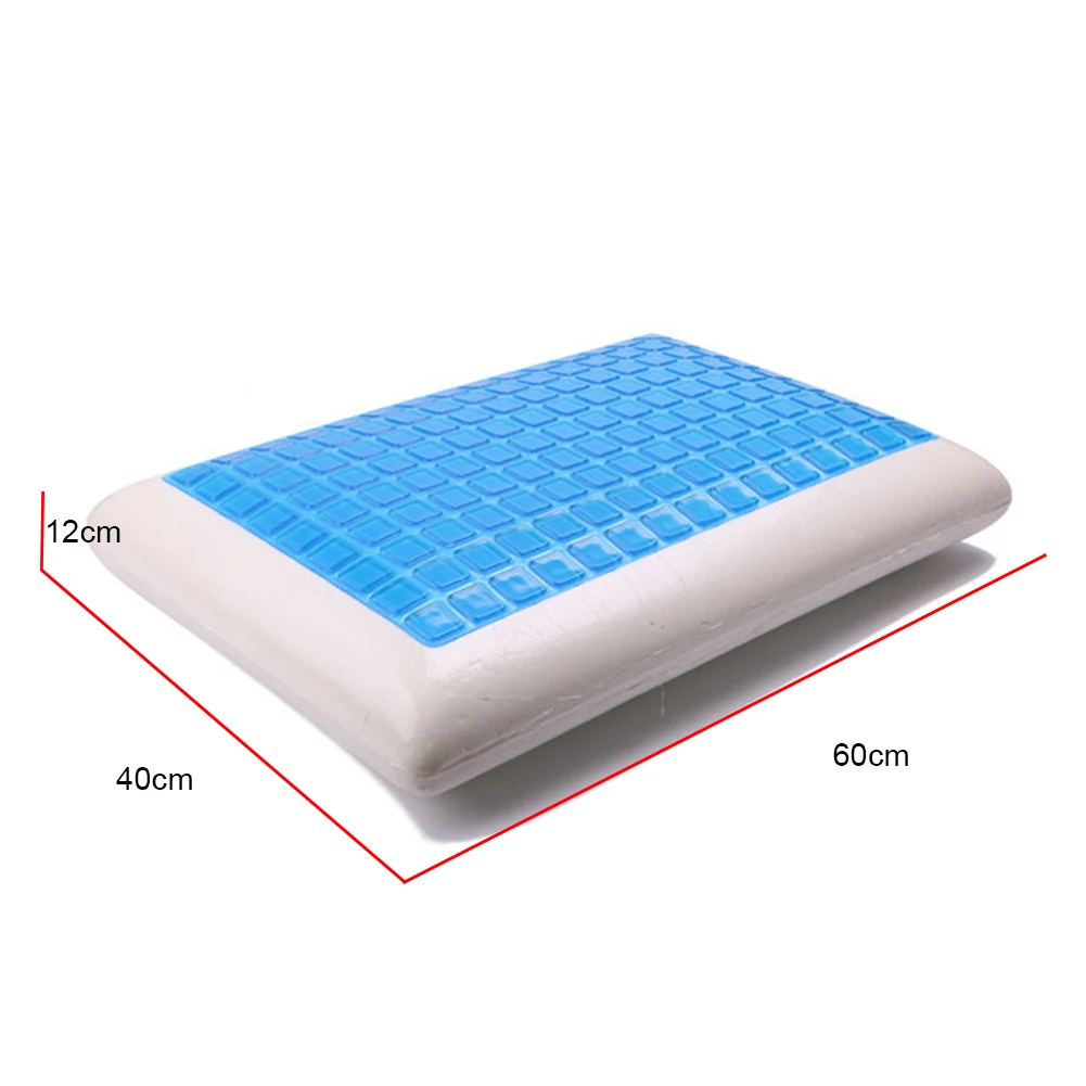 Ортопедическая подушка для сна охлаждающая медленно восстанавливает форму из
