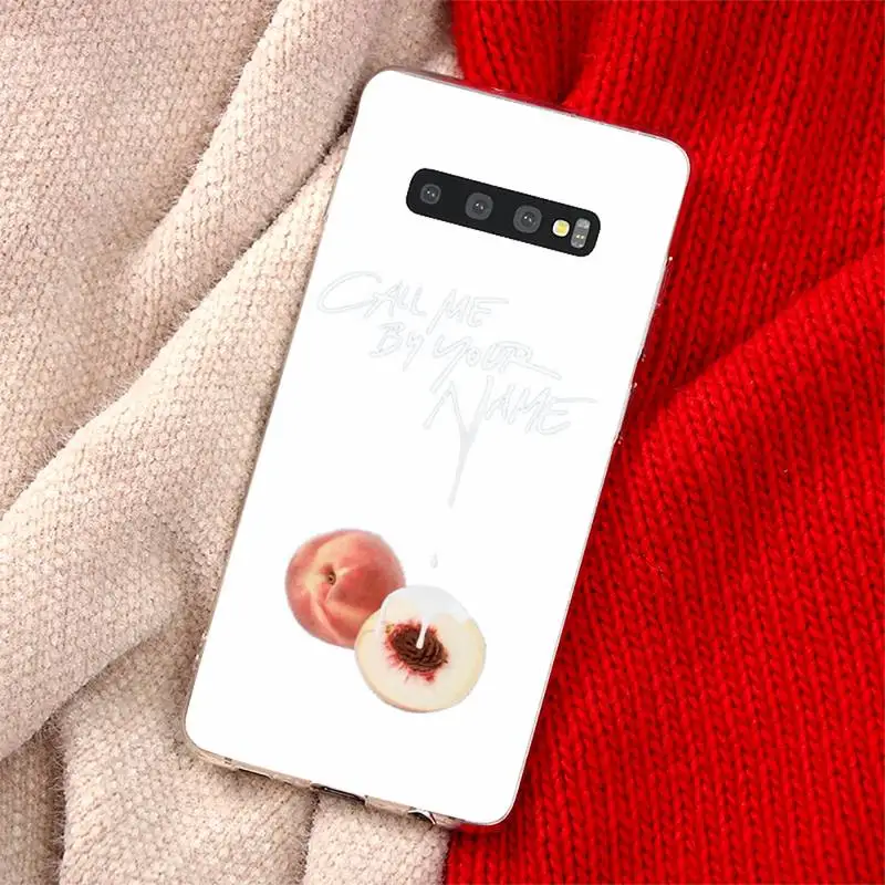 

Call Me by Your Name Phone Case Transparent for Samsung A71 S9 10 20 HUAWEI p30 40 honor 10i 8x xiaomi note 8 Pro 10t 11