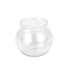 Пластиковая пузырьковая миска для рыб, чаши для плюща, Круглый прозрачный аквариум для рыб, идеально подходит для домашнего декора, 3 размера, товары для вечеринок