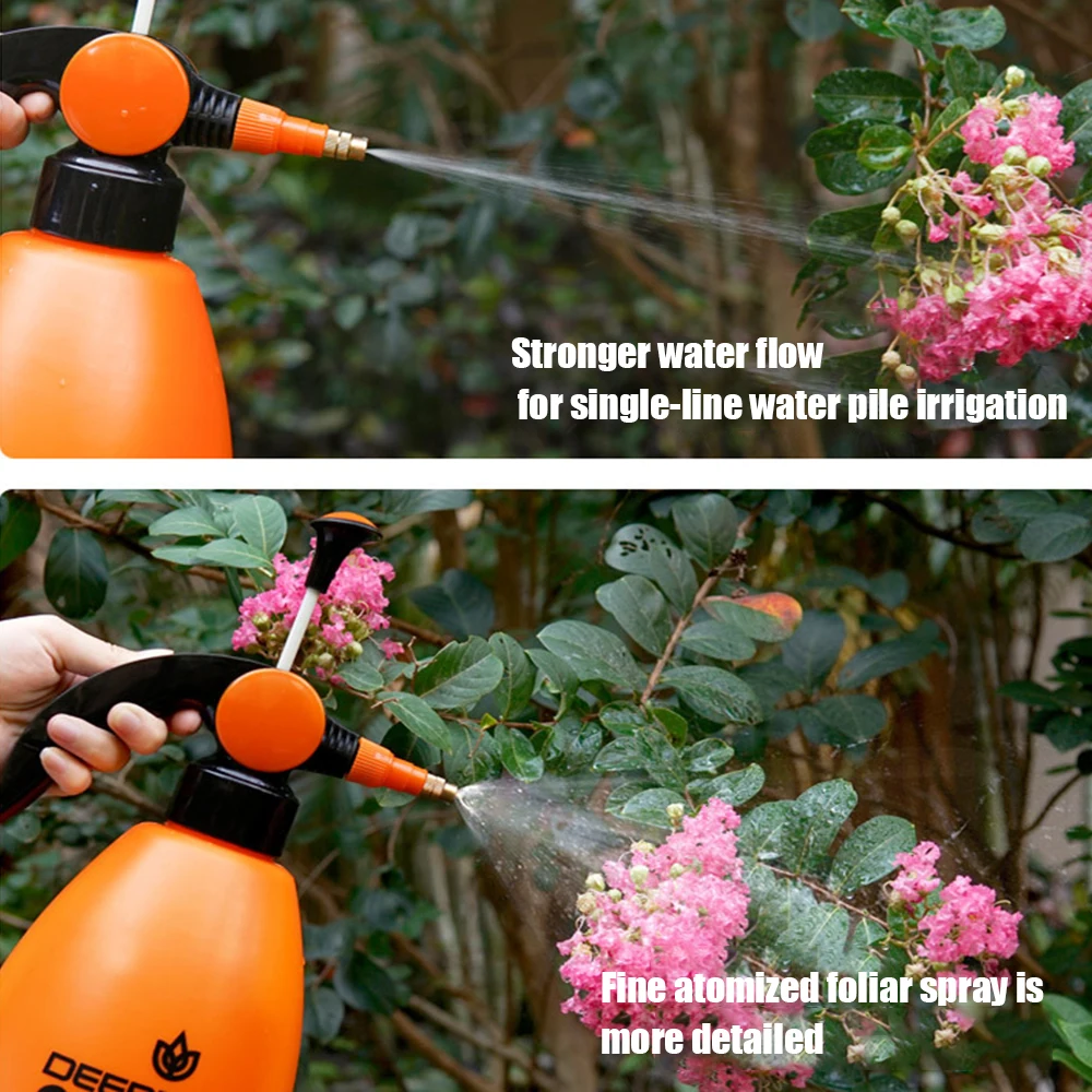 

1PC DEEPBANG Pump Sprayer Bottle 1L Adjustable Handheld Pressure Water Sprayer for Lawn Garden Pest Control Home Cleaning