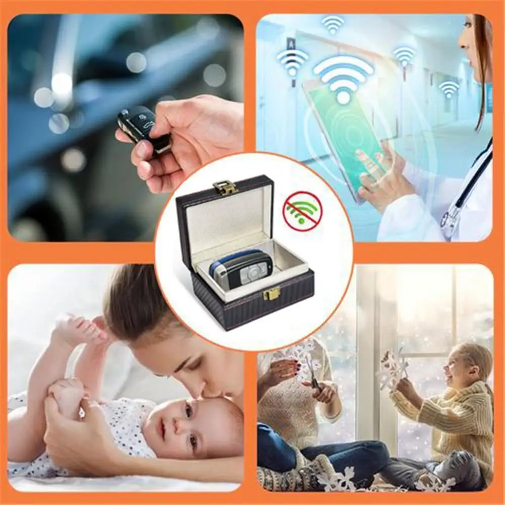 Противоугонная радиочастотная коробка Фарадей автомобильный БЕСКЛЮЧЕВОЙ