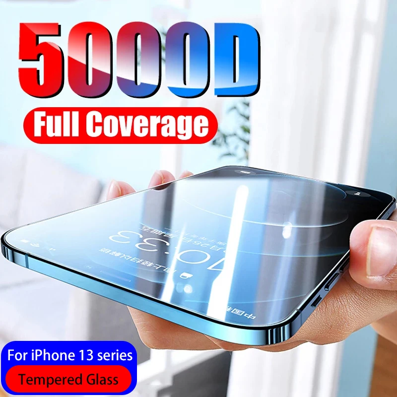 

Case Full Cover Tempered Glass On the For iPhone 11 12 13 Pro Max Screen Protector X XR XS MAX 7 8 6 6s Plus SE 2020 13Pro Max 5