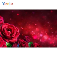 yeele valentines day red rose dot light bokeh photophone photography backgrounds custom photography backdrops for photo studio