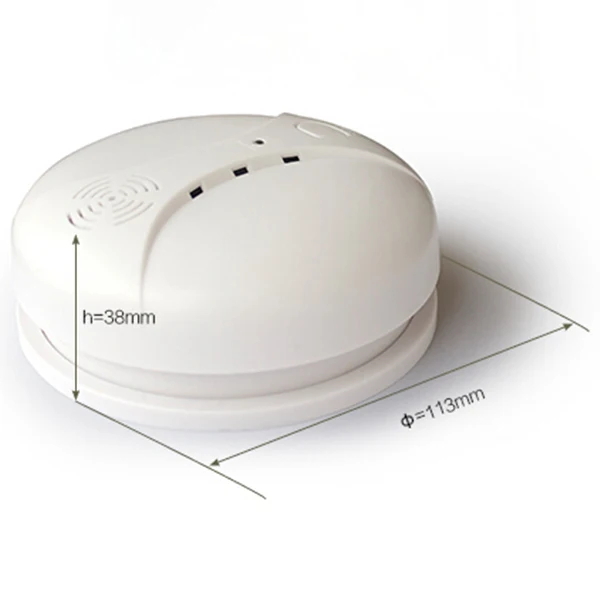 AAAE Top-433MHz Беспроводной детектор дыма пожарной Сенсор для G18 W18 GSM WiFi охранная