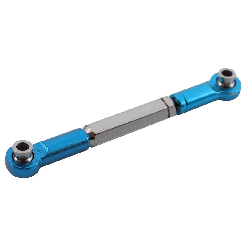 

For Metal Tie Rod for WPL 1:16 Henglong Truck Crawler Update Parts,Blue