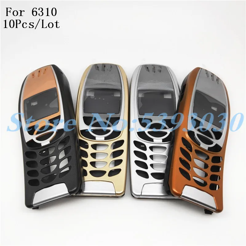 10 шт. для Nokia 6310 чехол Корпус 6310i Крышка батарейного отсека средняя рамка Передняя