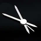 Новинка, регулируемая линейка для бровей из нержавеющей стали