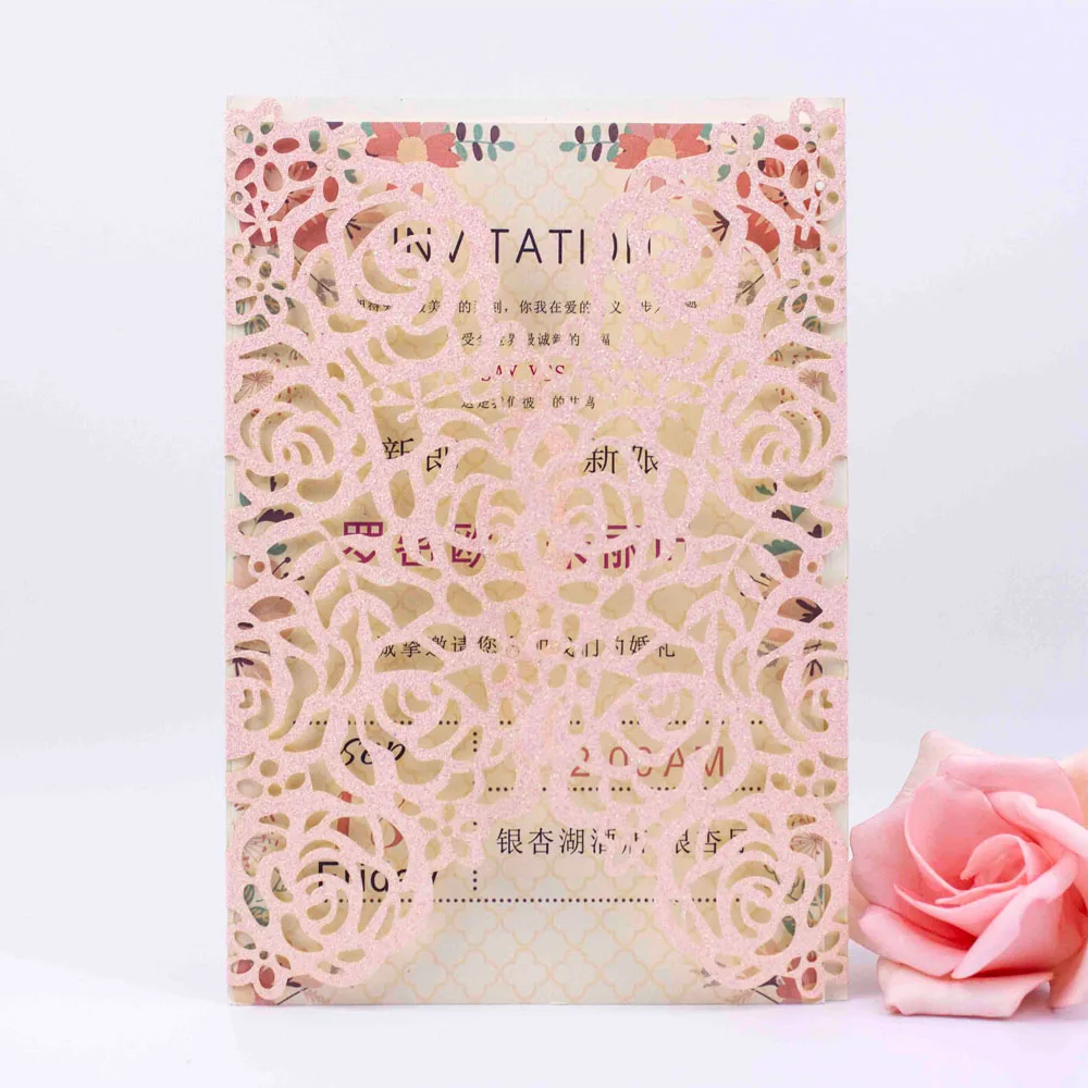 Бесплатная доставка 50X золото/серебро/Роза/Шампань/розовый жемчуг с блестками