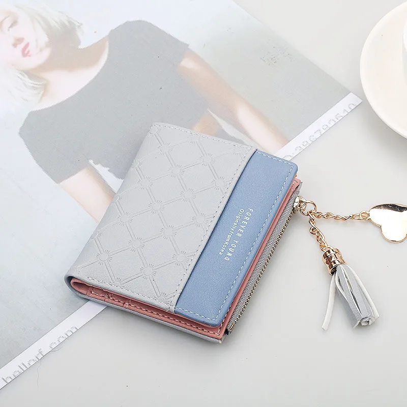 PACGOTH новый модный короткий кошелек контрастного цвета для женщин Повседневный с