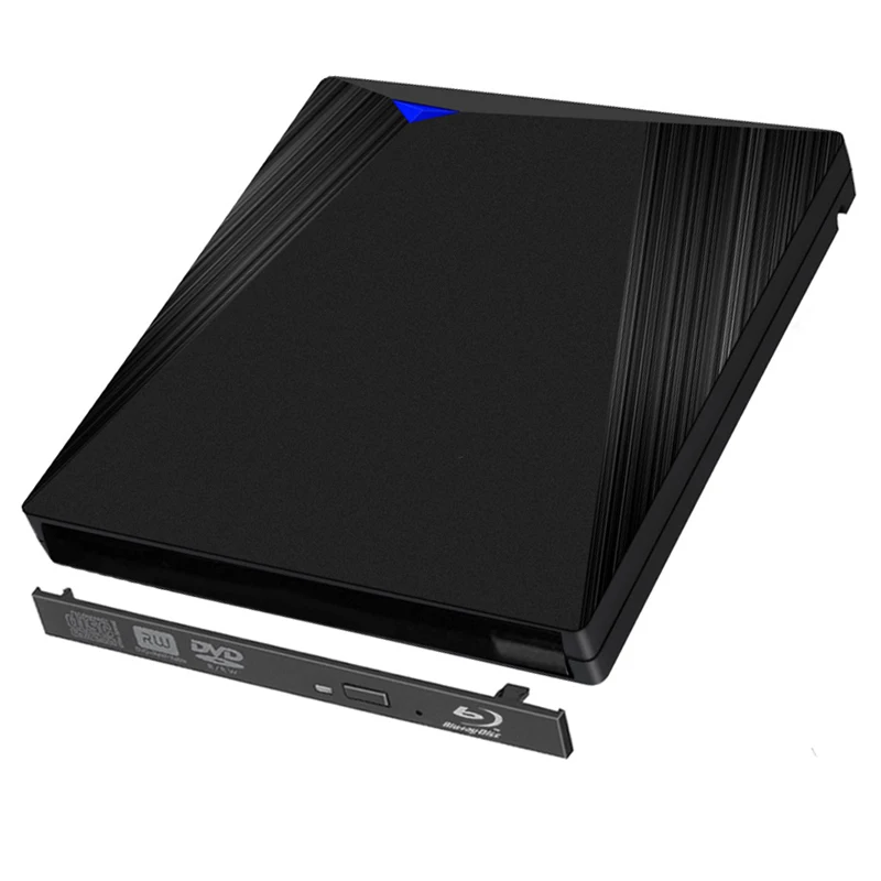 Тип C + USB 3 0 12 7 мм SATA Интерфейс ноутбук Тетрадь Blu-Ray CD DVD RW Встроенная Память Диск