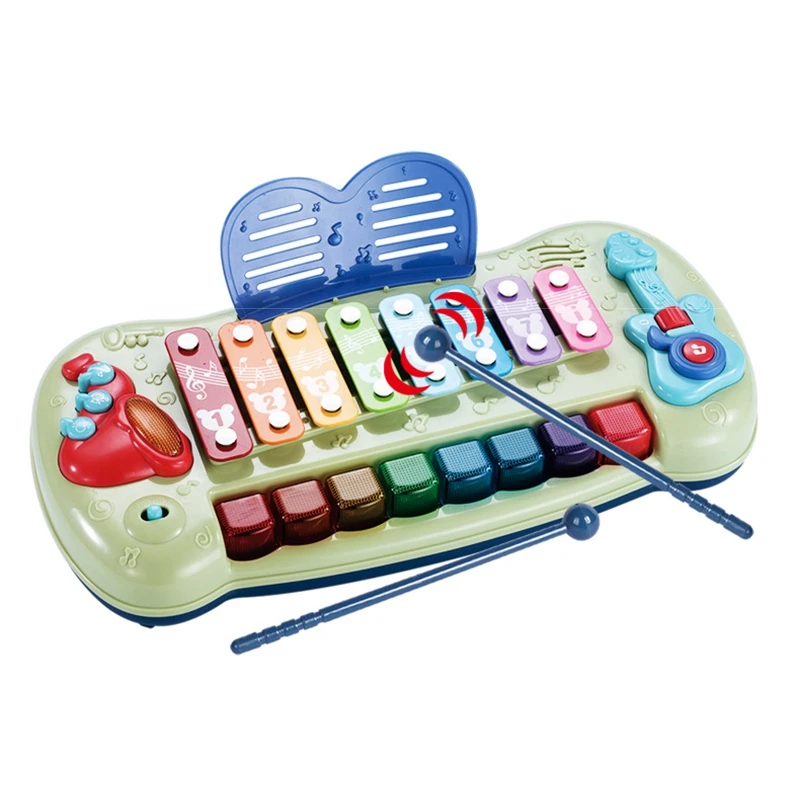 

Musical Instruments Toys Kids Electronic Piano Keyboard Xylophone Toys Set Learning Educational Toys for Baby & Toddler