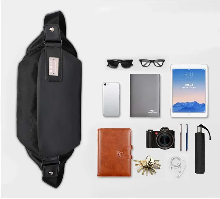 Водонепроницаемая поясная сумка для мужчин забавный кошелек из ткани Оксфорд