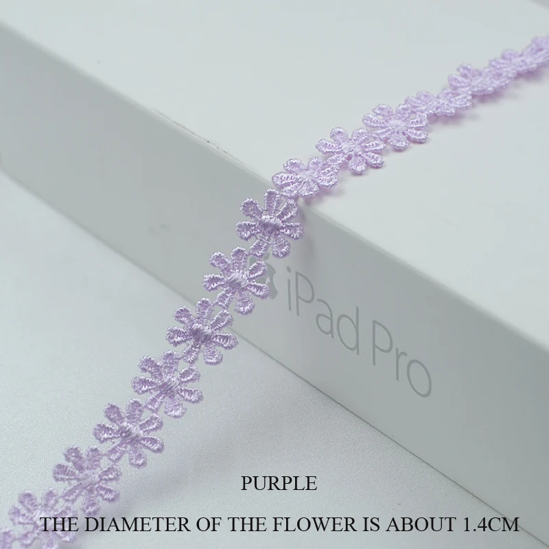 1 ярд вышивка кружевной ткани 4 см отделкой гипюровые ленты Набор для творчества