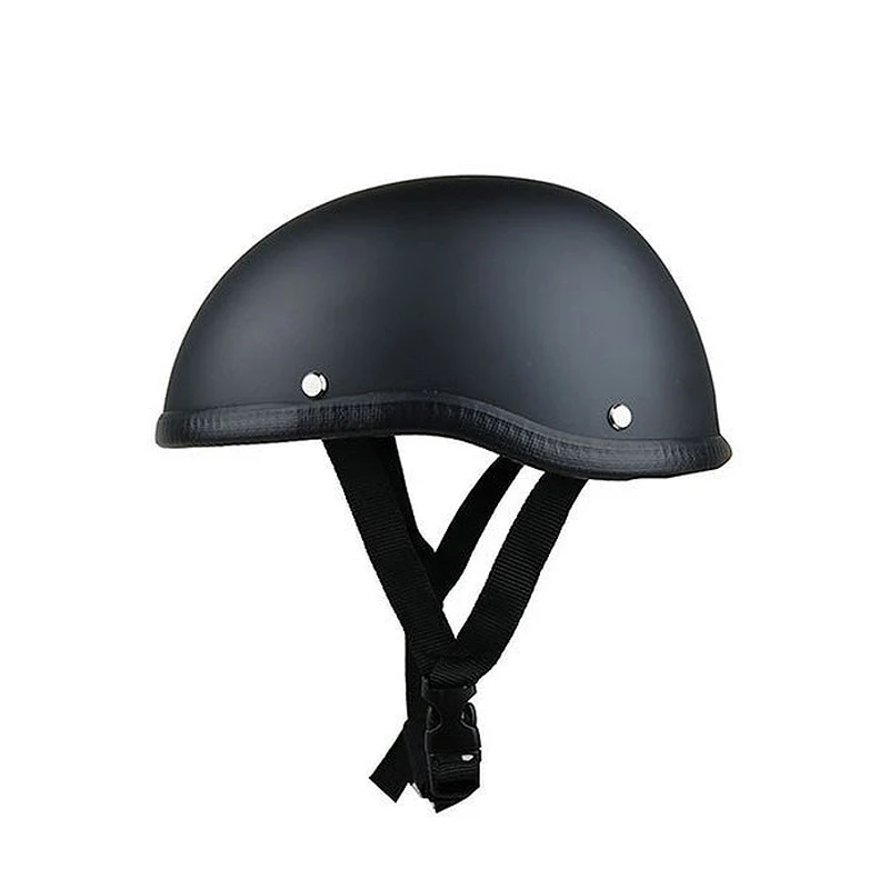 

Винтажный мотоциклетный шлем, кепка с черепом, на половину лица, в немецком ретро стиле, для велосипеда-чоппера