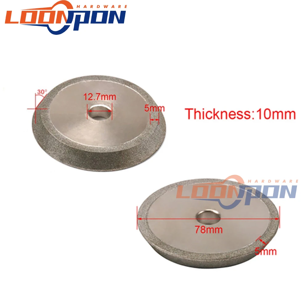 1 шт. алмазный шлифовальный круг 60 градусов 3 дюйма|Шлифовальные круги| |