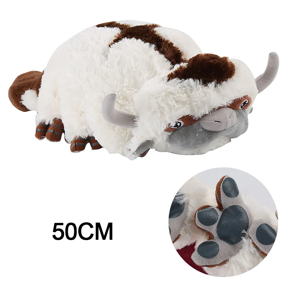 45/50/55cm Appa Plush Figure Anime Cow Stuffed Animals Toy Cute Soft Doll Home Sofa Decor Pillow Collection | Дом и сад