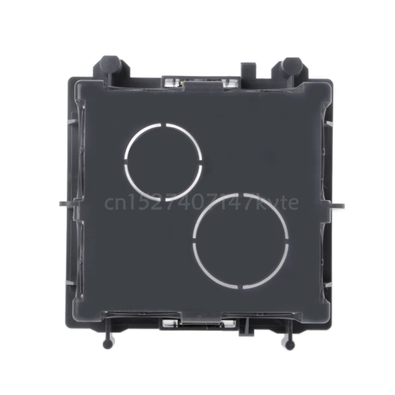 Черная настенная Кассета из ПВХ 86 типов для розетки|Боксы| |