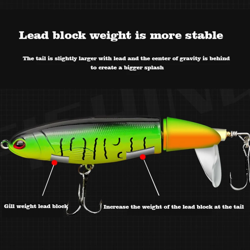 Приманка для ловли карпа летние рыболовные принадлежности Whopper Plopper спиннинг