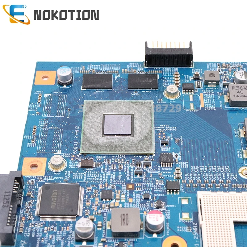 Материнская плата NOKOTION MBRHY01002 48.4IQ01.041 для ноутбука Acer aspire 4750 4750G 4755G HM65 DDR3 GT520M GPU |