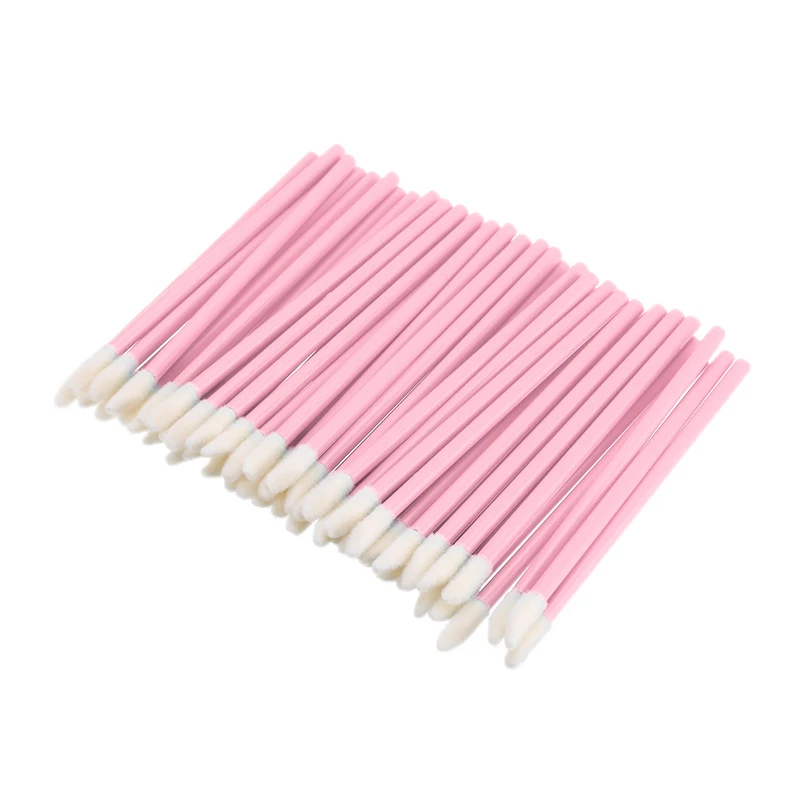 

50pcs/lot Soft Disposable Tattoo Cotton Swab Makeup Lip Brushes Microblading Micro Brushes Applicator Tattoo Accessories