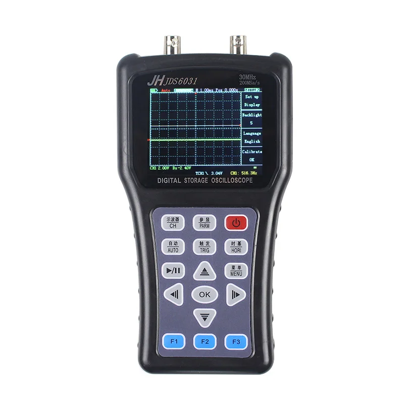 Портативный цифровой портативный осциллограф JDS6031 с Usb 1 канал 30 МГц