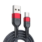 Кабель USB Type-C для Samsung, Xiaomi, Huawei 5A, кабель для быстрой зарядки Micro USB, Зарядное устройство USB Type-C, плетеный провод для передачи данных